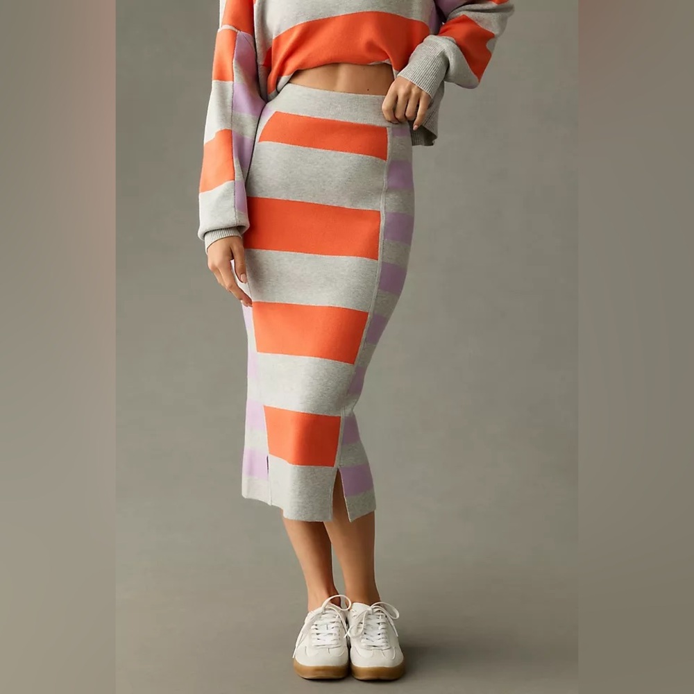 Anthropologie glens sweater skirt